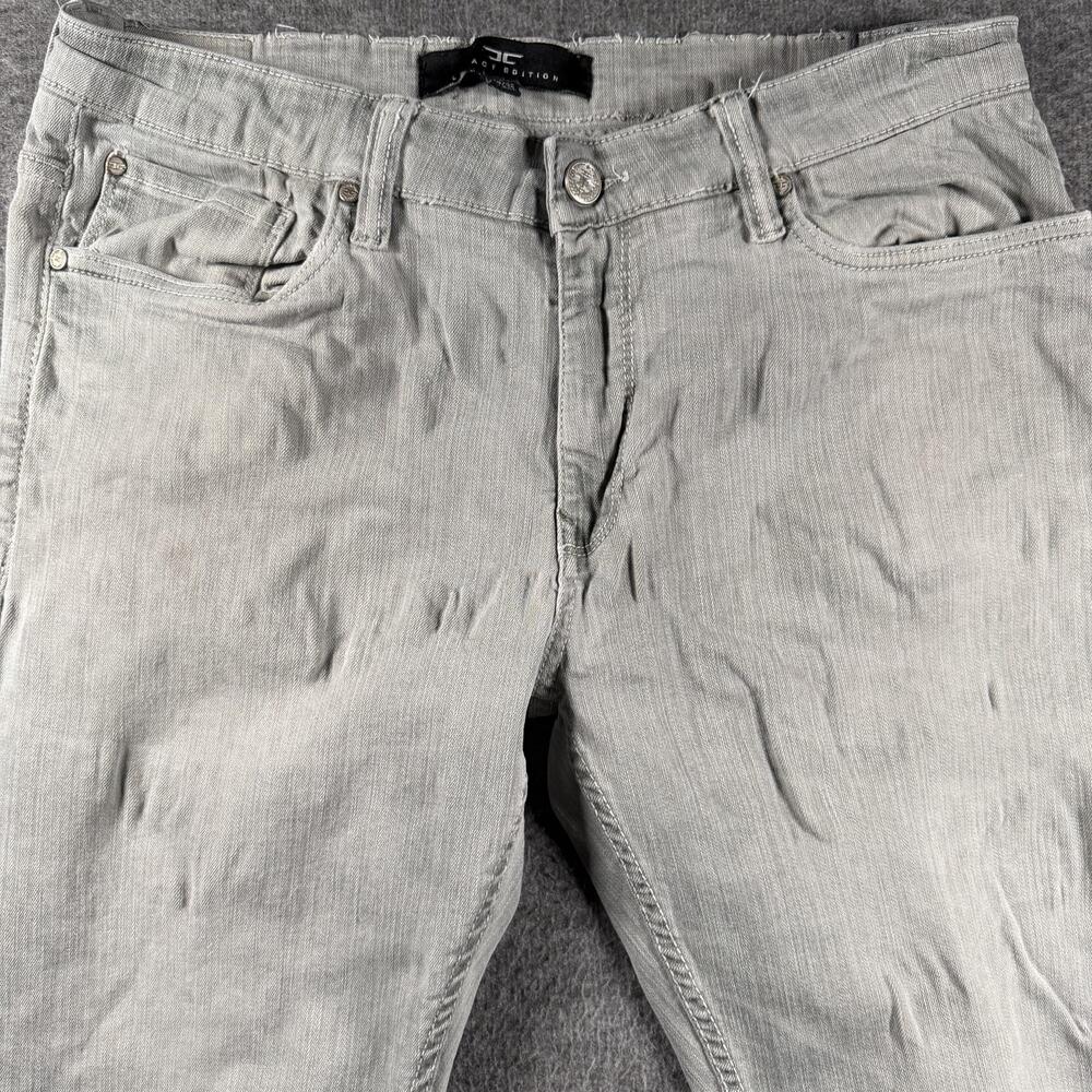 Legacy Edition Jeans Mens 34x29 Gray Light Wash Aaron Skinny Fit Denim Pants